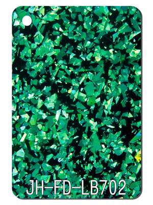 ο παχύς πράσινος Μαύρος 3mm ακτινοβολεί ακρυλικό φύλλων ντεκόρ ραφιών κιβωτίων δώρων συσκευάζοντας