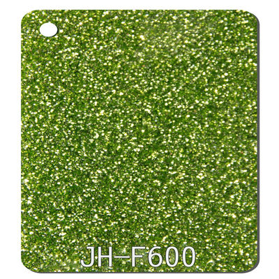 Ακρυλικό φύλλο 3mm σπινθηρίσματος χλόης πράσινο φύλλα πλεξιγκλάς 4x8 που κόβονται στο μέγεθος