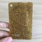 Ο χρυσός 1/8 ίντσας ακτινοβολεί ακρυλικό φύλλο 3mm PMMA λεπτά σαφές Perspex φύλλο