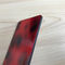 Διαφανές κόκκινο πλαστικό χυτό φύλλο Tortoise χρώμα 12mm PMMA πυκνά ακρυλικό φύλλο
